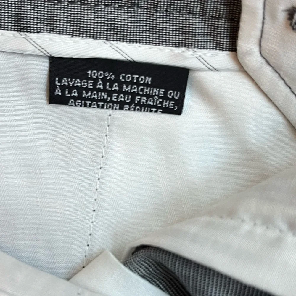 Carnoustie Gray Flat Front Pants Men's Size‎ 36x31